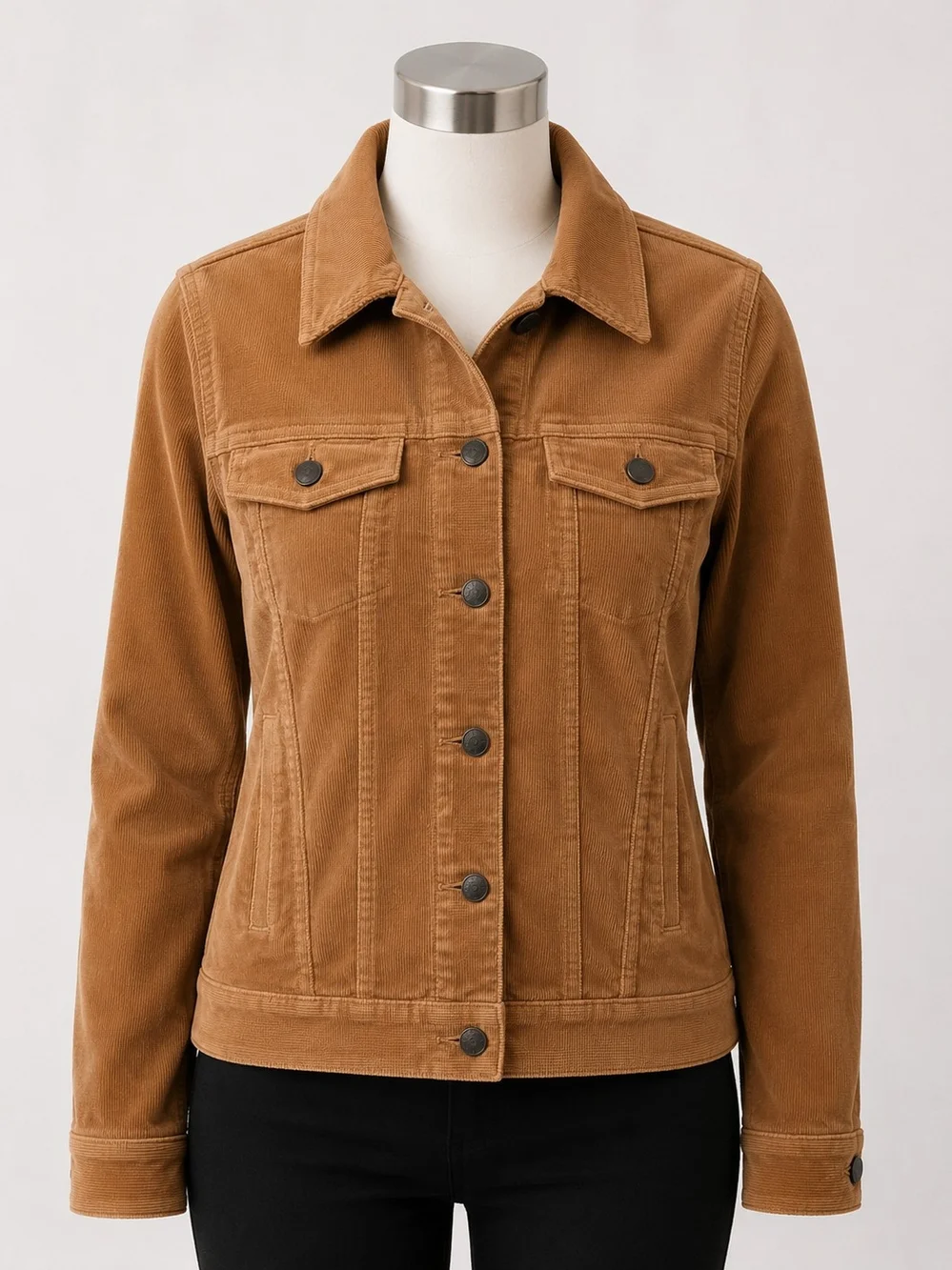 Sonoma Goods For Life Women's Corduroy Jacket - Tan Brown (Small)​